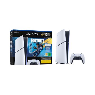 Sony PlayStation 5 Digital Edition - Fortnite Flowering Chaos Bundle 825 GB Wi-Fi Czarny, Biały