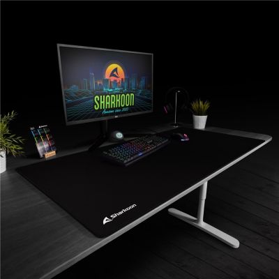 6. Sharkoon 1337 V2 Big Podkładka dla graczy Czarny