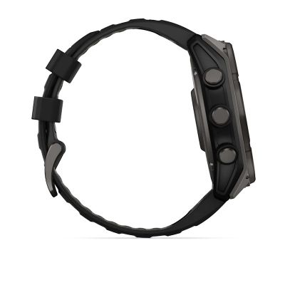 29. Zegarek Garmin Fenix 8 Solar Sapphire Titanium Carbon Grey DLC Black