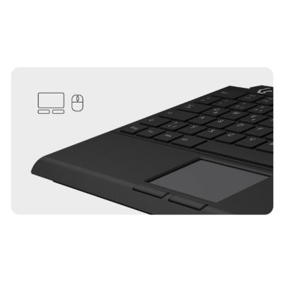 3. KeySonic KSK-5210ELU (DE) klawiatura Dom USB QWERTZ Niemiecki Czarny