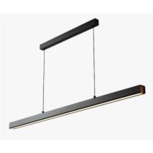 LAMP PENDANT TALL BLACK 32W