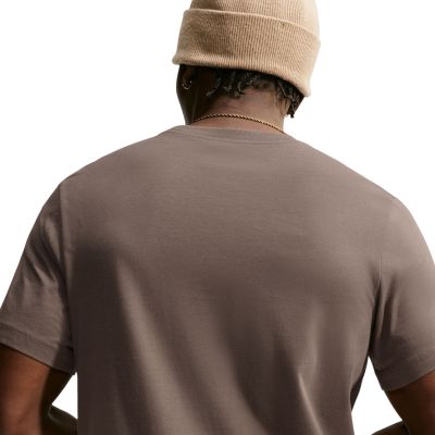 4. Koszulka męska Nike Club Tee brązowa AR4997 274