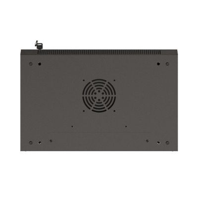 28. LANBERG SZAFA INSTALACYJNA RACK WISZĄCA 19" 9U 540X350 CZARNA DRZWI PRZESZKLONE (FLAT PACK)