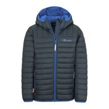 Kurtka ultralekka przejściowa dziecięca dla chłopca/dziewczynki Trollkids Kids Eikefjord Jacket dark navy/cobalt blue (463-110)