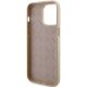 7. Etui Guess Glitter Glossy Script do iPhone 15 Pro Max - złote