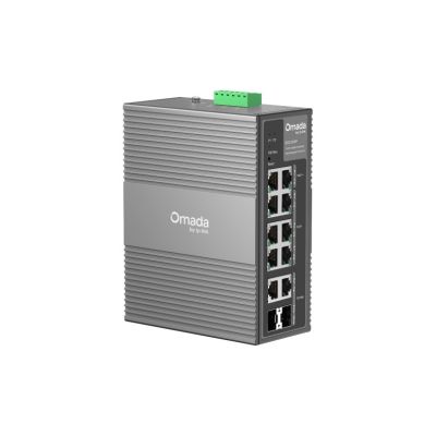6. TP-Link Omada IES210GPP łącza sieciowe Zarządzany Gigabit Ethernet (10/100/1000) Obsługa PoE DIN rail Szary
