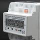 5. QOLTEC LICZNIK ZUŻYCIA ENERGII TRÓJFAZOWY NA SZYNĘ DIN | 230V | LCD | 4P
