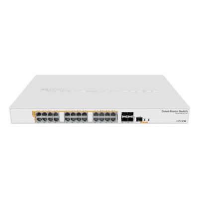 2. Mikrotik CRS328-24P-4S+RM łącza sieciowe Zarządzany L2/L3 Gigabit Ethernet (10/100/1000) Obsługa PoE 1U Biały