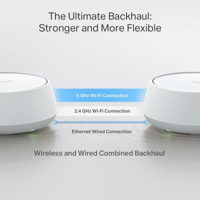 5. TP-Link DECO BE25(3-PACK) siatkowy system wi-fi Dual-band (2.4 GHz/5 GHz) Wi-Fi 7 (802.11be) Biały 2 Wewnętrzny