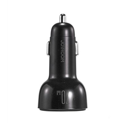 2. Joyroom ładowarka samochodowa 70W z 3 portami: USB, 2 x USB C czarna (JR-CL26)
