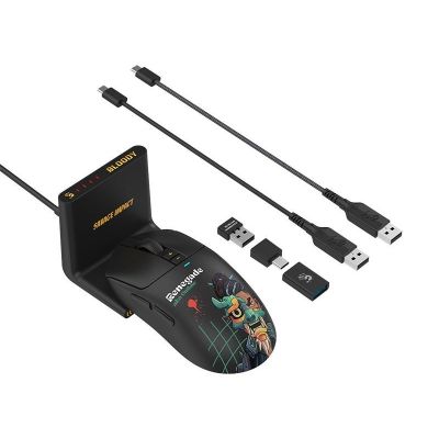 Mysz bezprzewodowa A4Tech Bloody R72 ULTRA DUO Renegade Midnight