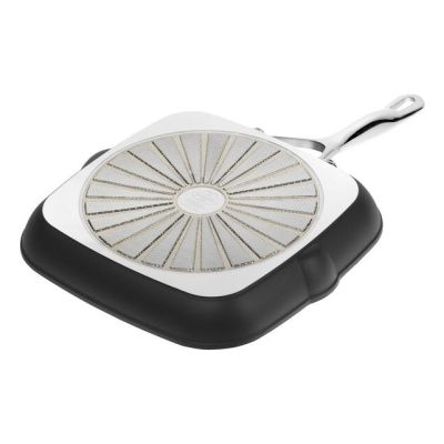 3. Patelnia BALLARINI 75002-484 grillowa okrągła 28cm