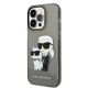 2. Etui Karl Lagerfeld Glitter Karl&Choupette na iPhone 14 Pro Max - czarne