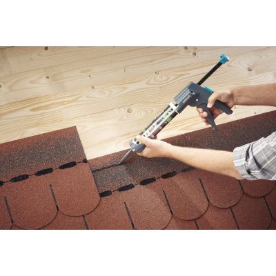 3. wolfcraft GmbH 4356000 Pistolet do silikonu Pistolet do uszczelnianie wkładu drukującego