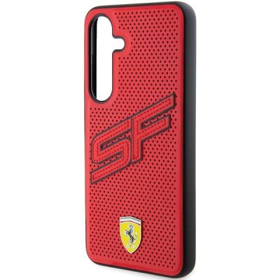 6. Etui Ferrari Big SF Perforated na Samsung Galaxy S24+ - czerwone