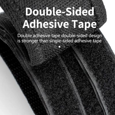 5. Paski do pedałów rowerowych Rockbros GZT1001BK 2 szt. - czarne