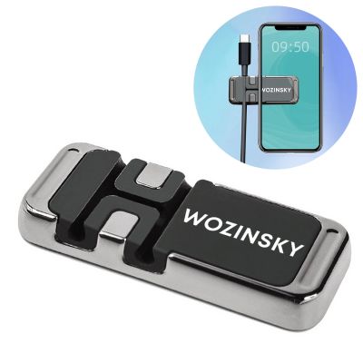 2. Wozinsky uchwyt na telefon magnetyczny z organizerem do kabli (WMCDO-B1)