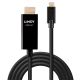2. Adapter LINDY USB-C - HDMI 4K60 1m Czarny