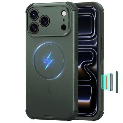 Etui ESR Cyber Tough MagSafe na iPhone 18 Pro Max / 17 Pro Max - zielone