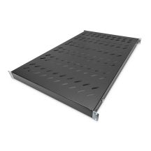 Digitus Półka ze zmiennymi szynami mocującymi do montażu stałego w szafach 483 mm (19")