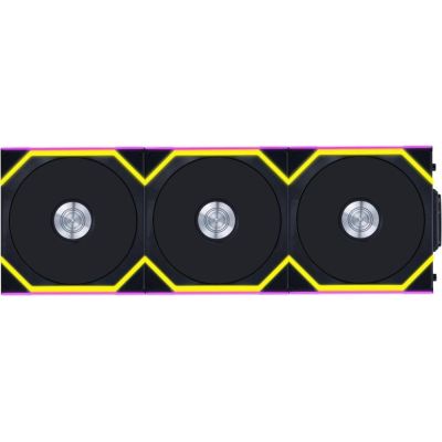 2. Lian Li UNI FAN SL Wireless 120 Reverse Blade Obudowa komputera Wentylator 12 cm Czarny 3 szt.