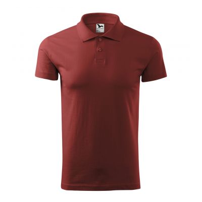 5. Koszulka polo Malfini Single J. M MLI-20213 bordowy