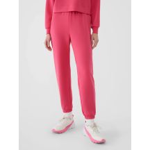 Spodnie damskie dresowe joggery z modalem 4F 4FWSS25TTROF1010-54S