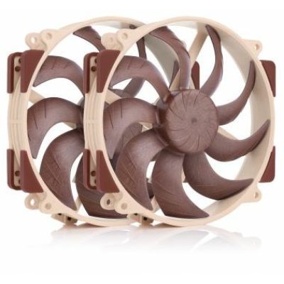 7. Wentylatory NOCTUA 140mm NF-A14x25r G2 PWM Sx2-PP