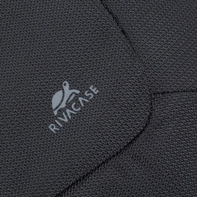 5. RIVACASE TORBA NA LAPTOP 17,3" TEGEL, CZARNA, MATERIAŁ WODOODPORNY, KIESZENIE NA TABLET 10,1", SMARTFON, DOKUMENTY, AKCESORIA