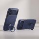 7. Etui Tech-Protect MagAir Stand MagSafe CC na iPhone 18 Pro / 17 Pro - granatowy matowy