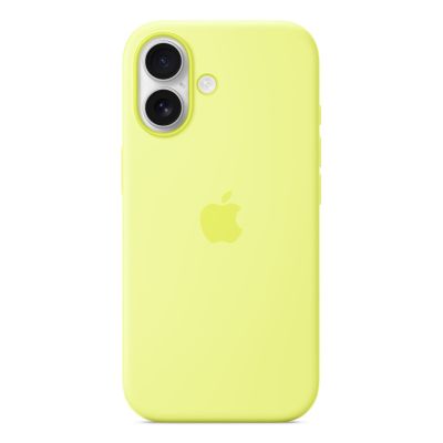 Silikonowe etui Apple iPhone 17 z MagSafe - Neon Yellow