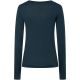 4. Longsleeve damski SUPER.NATURAL W SKI JUMP LS granatowy