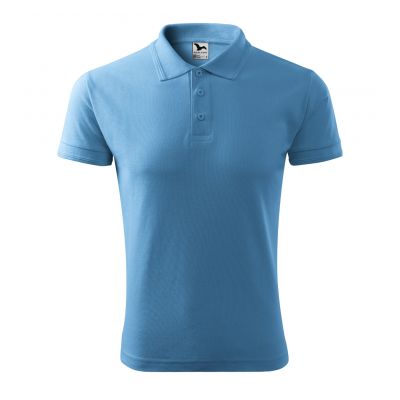 6. Koszulka polo Malfini Pique Polo M MLI-20314 (lazurowy) 