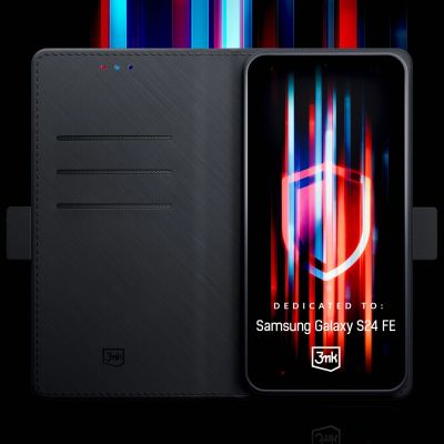 6. Etui 3mk Wallet Case na Samsung Galaxy S24 FE - czarne