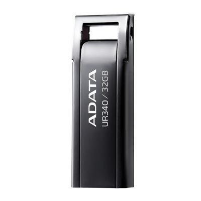 4. ADATA FLASHDRIVE UR340 32GB USB 3.2 BLACK