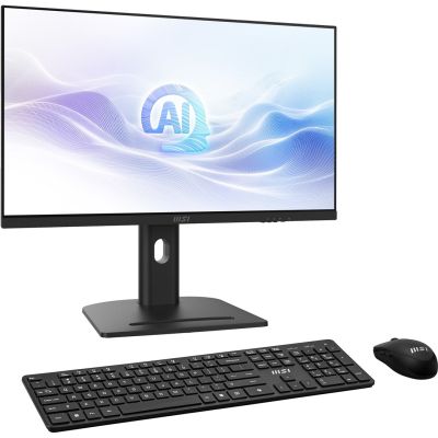 5. MSI Modern AM273QP AI 1UMG-221AT Intel Core Ultra 7 155H 68,6 cm (27") 2560 x 1440 px All-in-One PC 32 GB DDR5-SDRAM 1 TB SSD Windows 11 Pro Wi-Fi 6E (802.11ax) Czarny