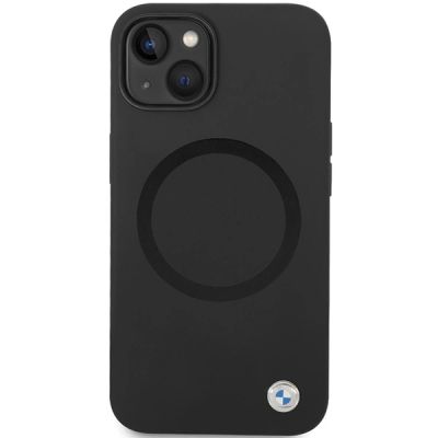 3. Etui BMW Signature Liquid Silicone MagSafe na iPhone 14 - czarne