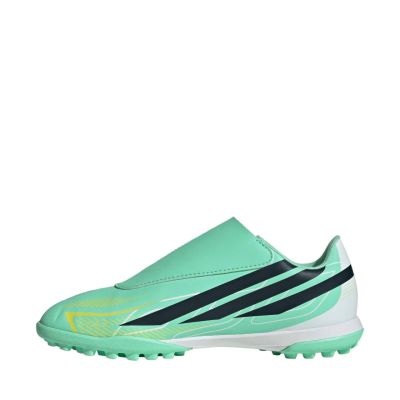 5. Buty piłkarskie dla dzieci adidas F50 Hyperfast Club Velcro TF KK1336