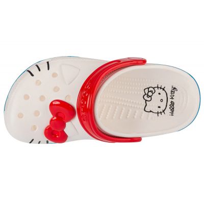 9. Klapki Crocs Iam Hello Kitty Classic Jr 209454-100