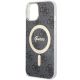 5. Etui Guess 4G MagSafe na iPhone 14 - czarne