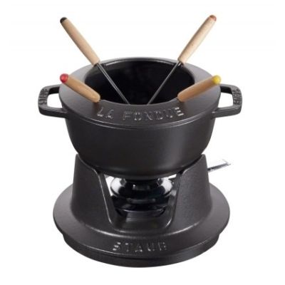 2. Zestaw do fondue Staub - 16 cm, Czarny