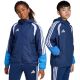 8. Kurtka dla dzieci adidas Tiro 26 Competition All Weather niebieska JL7300