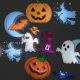 22. PROJEKTOR RZUTNIK LED WYMIENNE KLISZE ŚWIĘTA HALLOWEEN