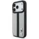 2. Etui BMW M Perforated Stripe Logo MagSafe na iPhone 17 Pro - szare