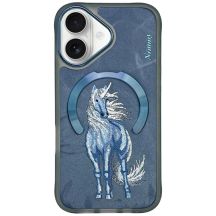 Etui Nimmy Magnetic Fantasy Animal MagSafe na iPhone 16 - niebieskie