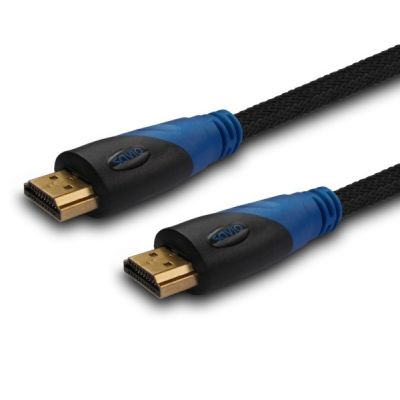 Kabel SAVIO cl-48 (HDMI - HDMI ; kolor czarny)