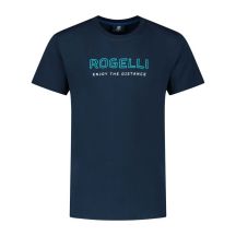 Rogelli t-shirt męski LOGO granatowy XL