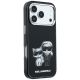 4. Etui Karl Lagerfeld IML Karl&Choupette Bodies Sketch Print MagSafe na iPhone 17 Pro / 18 Pro - czarne