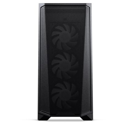 8. PHANTEKS Eclipse G370A PC-Gehäuse, Midi-Tower, SSI-EEB, RGB, Tempered Glass - inklusive 3x 120-mm-Lüfter, schwarz