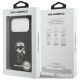 8. Etui Karl Lagerfeld Silicone Karl Sketch & Logo MagSafe na iPhone 17 Pro - czarne
